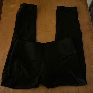 XS Pink brand plain black leggings